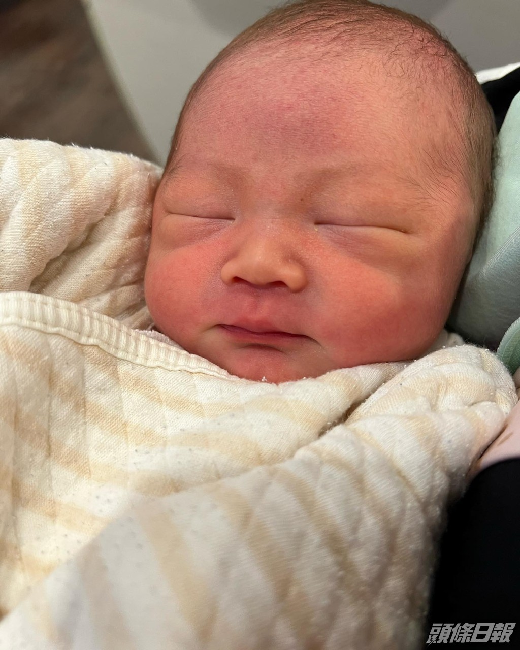 Sunny去年榮升人父。